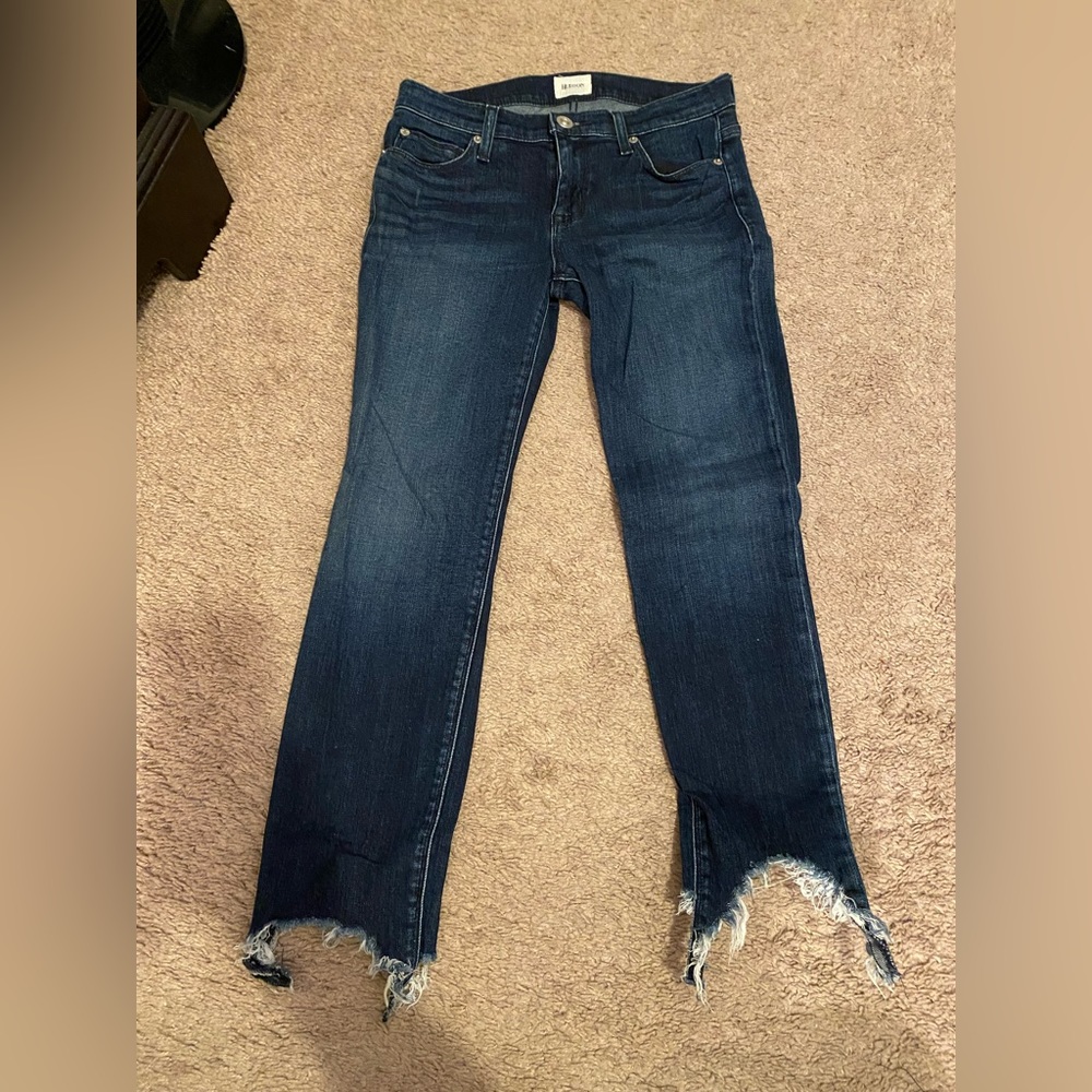 Hudson fringe straight leg